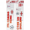 'Come on England' Window Stickers - 55x15cm