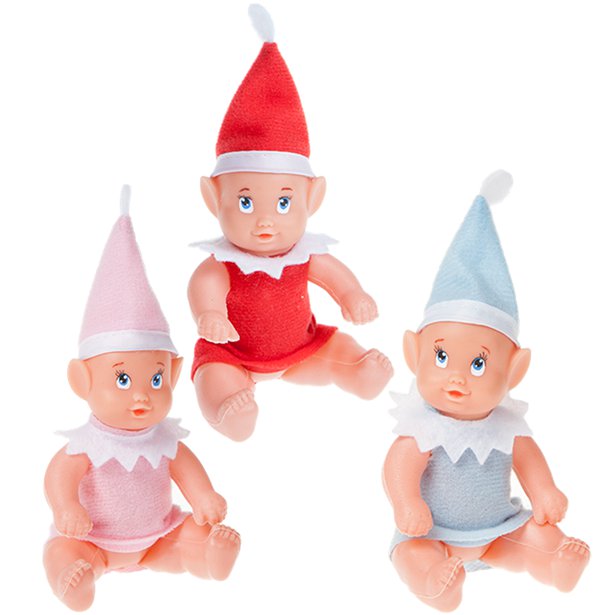 Naughty Baby Elf - 13cm