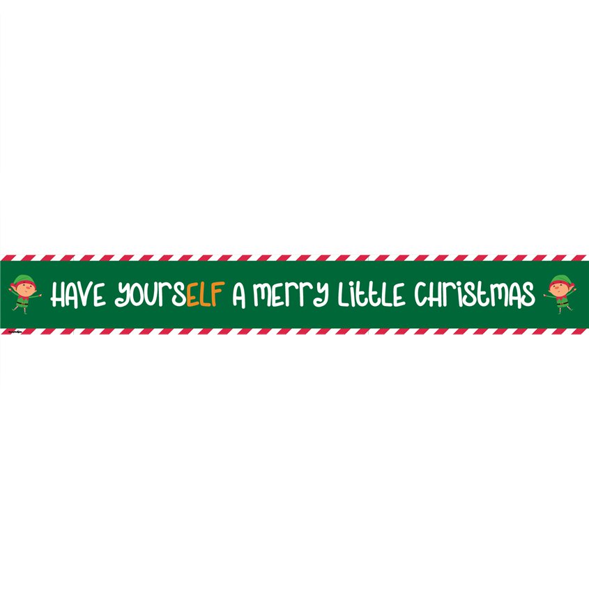 Have YoursELF A Merry Little Christmas Paper Banners - 1m (3pk)